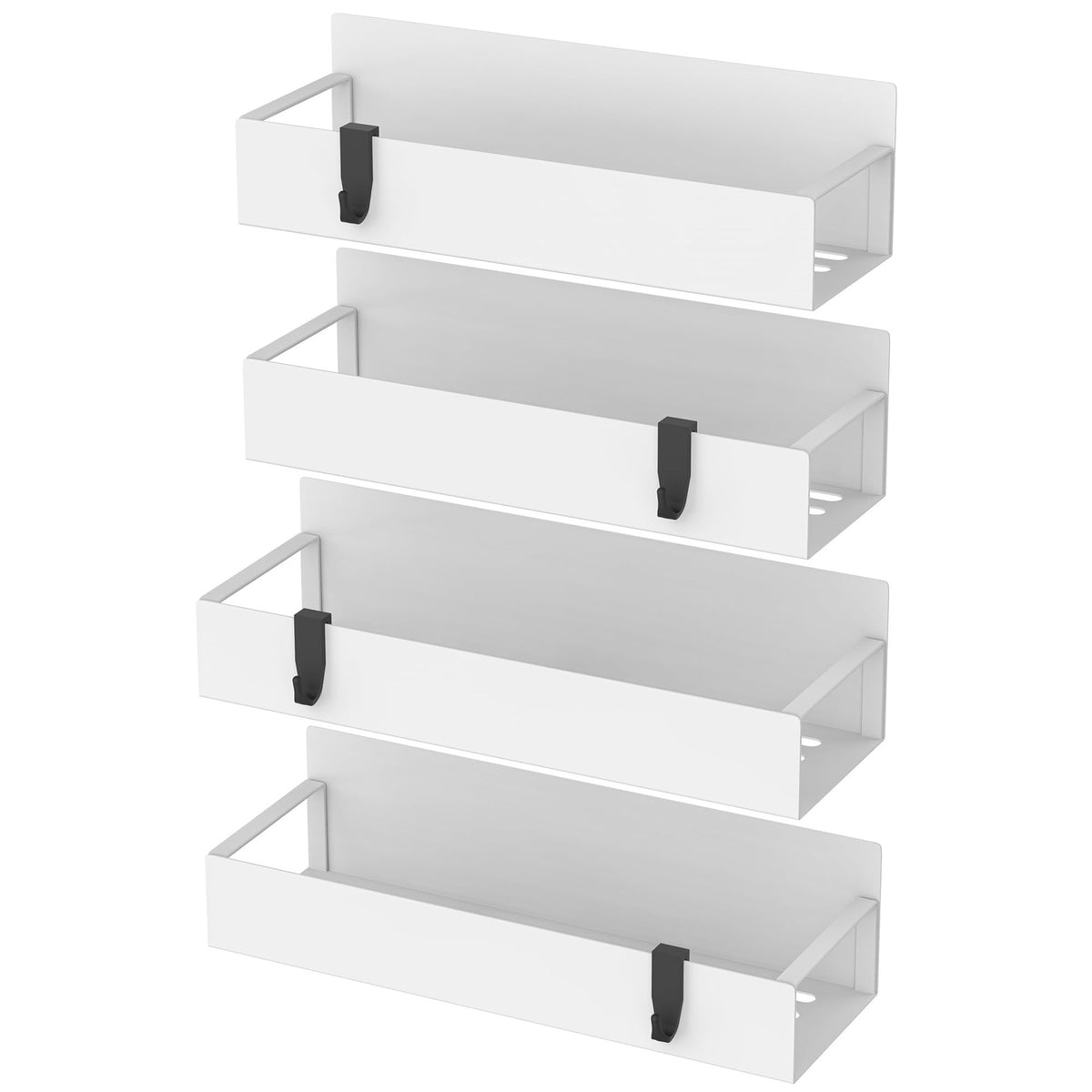 Magnetic Kitchen Shelf with Removable Refrigerator Side Storage Organizer
