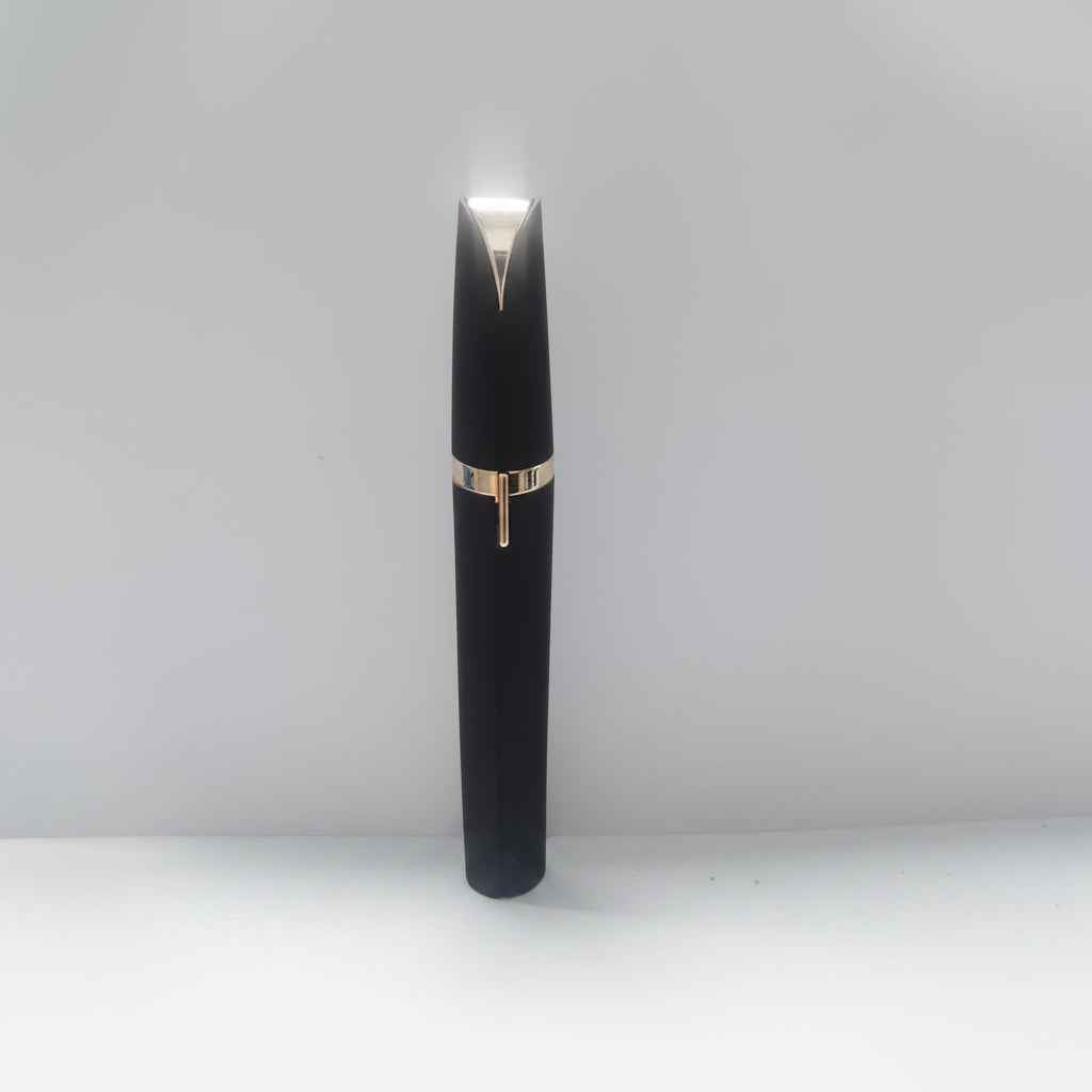 Mini Electric Eyebrow Trimmer with LED Light | Painless Hair Remover Razor