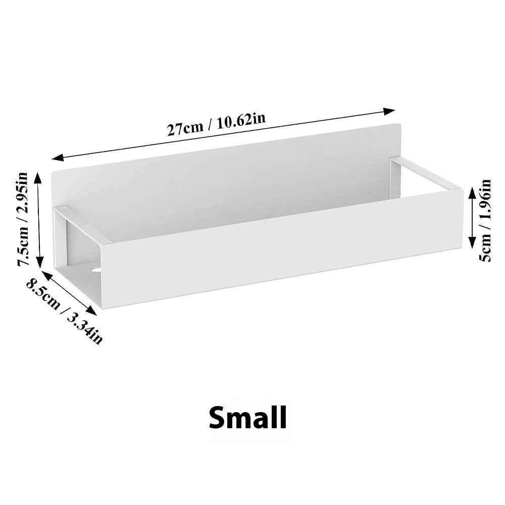 No Punching Magnetic Refrigerator Shelf Carbon Steel Kitchen Storage Rack
