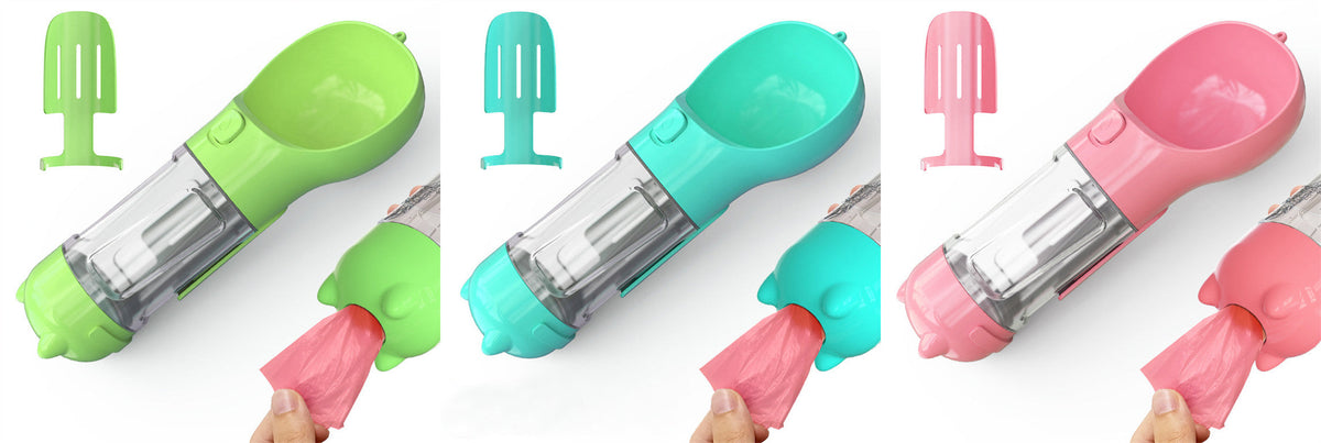 Three colorful ice cream makers in green, blue, and pink on a white background.